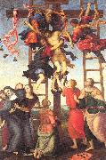 PERUGINO, Pietro The Deposition from the Cross china oil painting reproduction